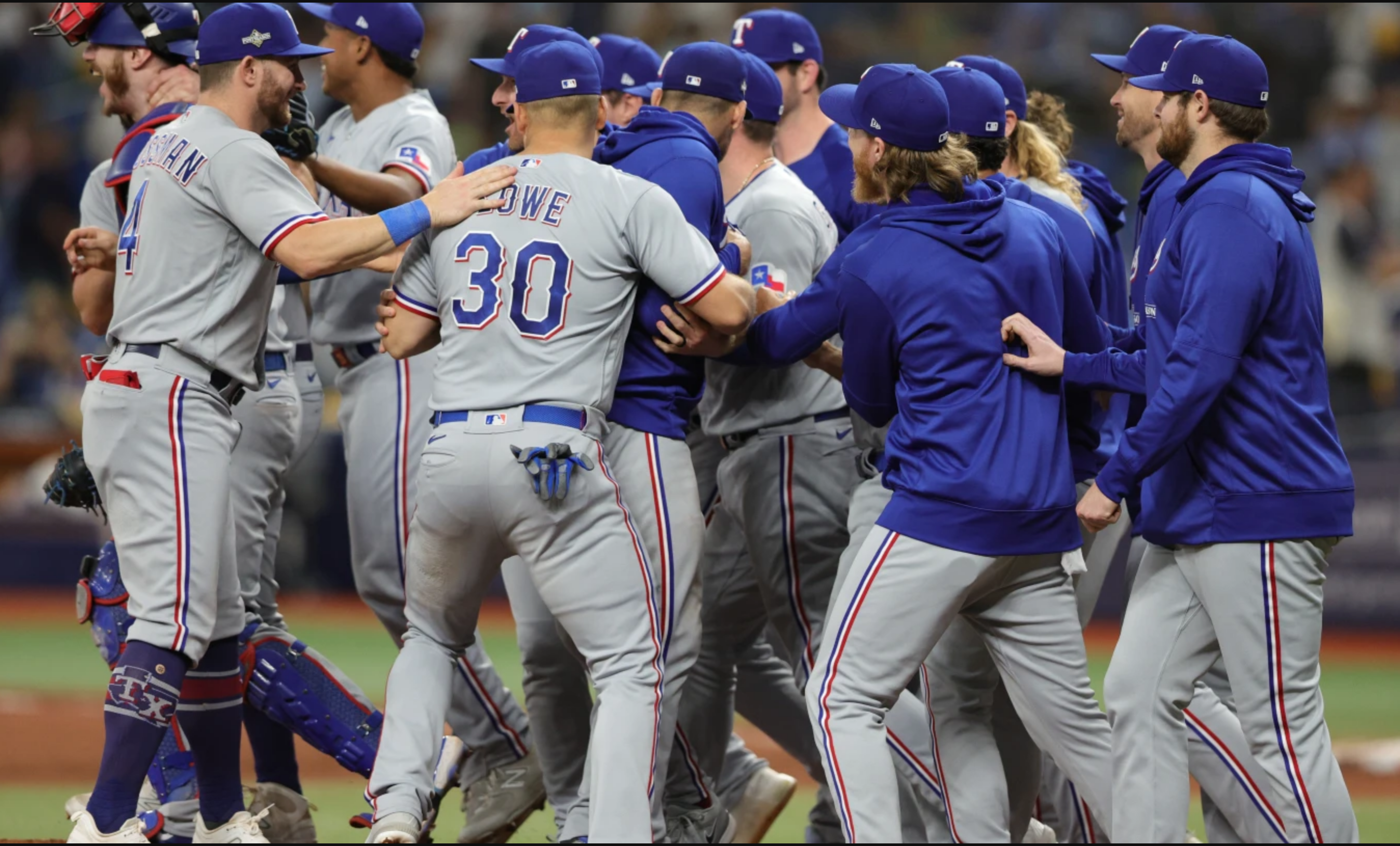 Texas Rangers win ALDS Round